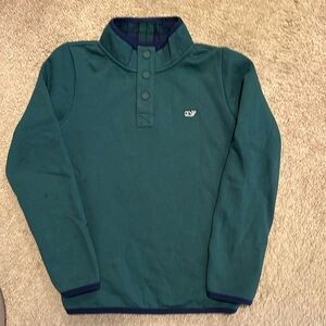Vineyard Vines Boys 3/4 Snap Up Sweatshirt size 7
